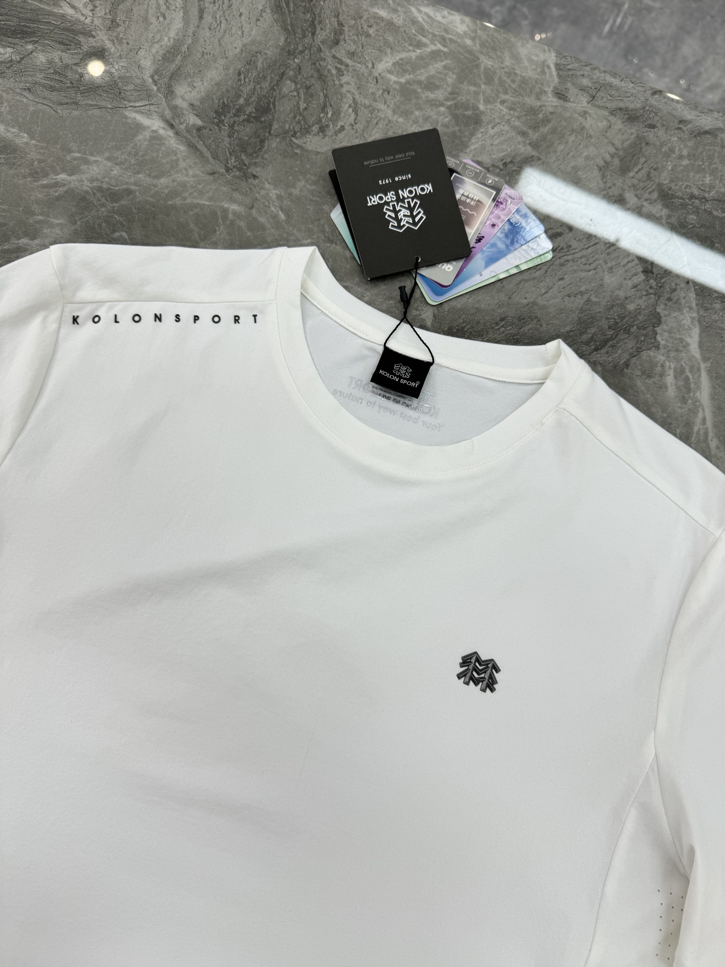 懂货的入手！ Kolon SPort 可隆户外新款T恤.原单货推荐❤️可成套搭配.常规版型户外T恤.立体