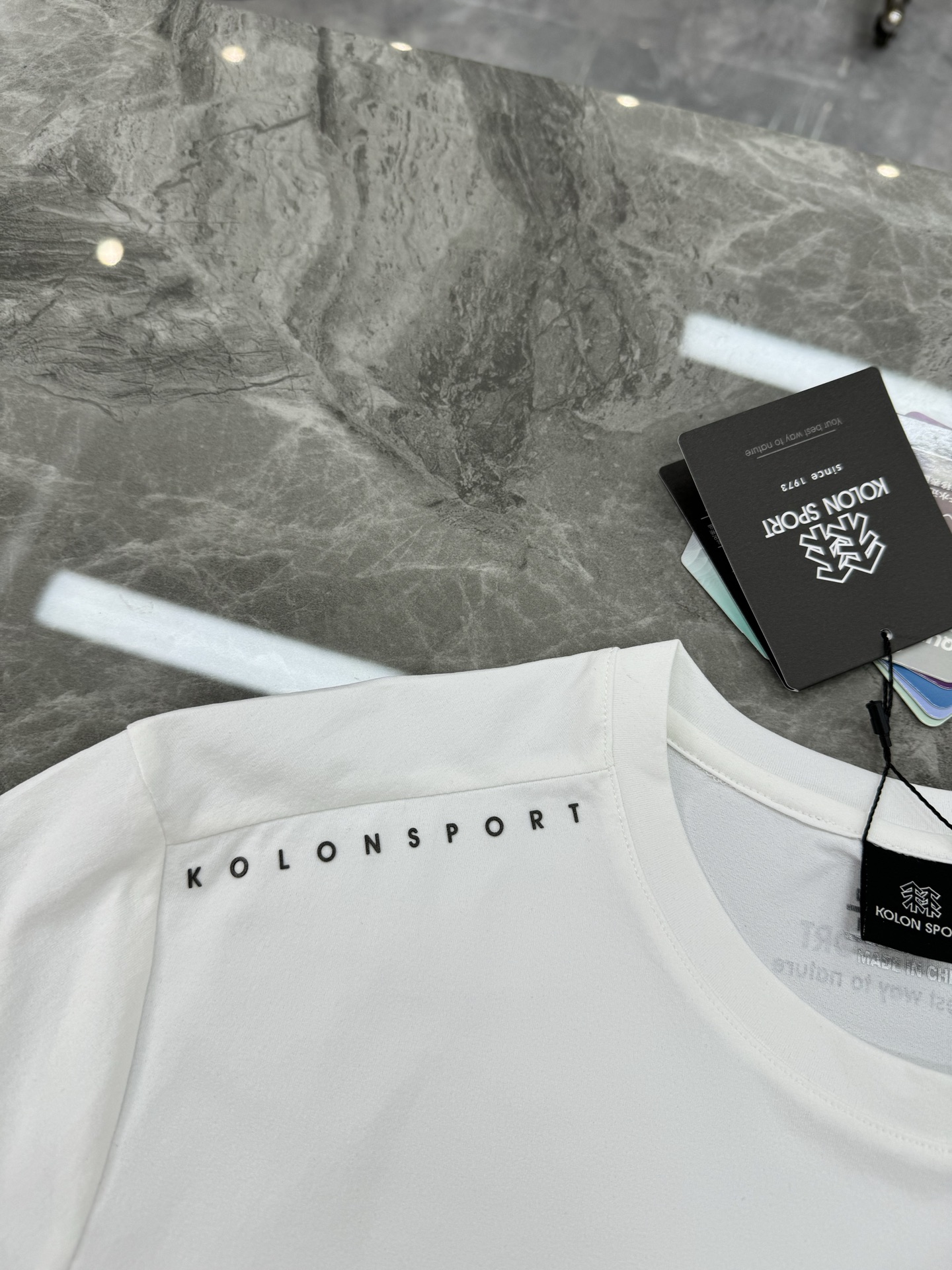 懂货的入手！ Kolon SPort 可隆户外新款T恤.原单货推荐❤️可成套搭配.常规版型户外T恤.立体
