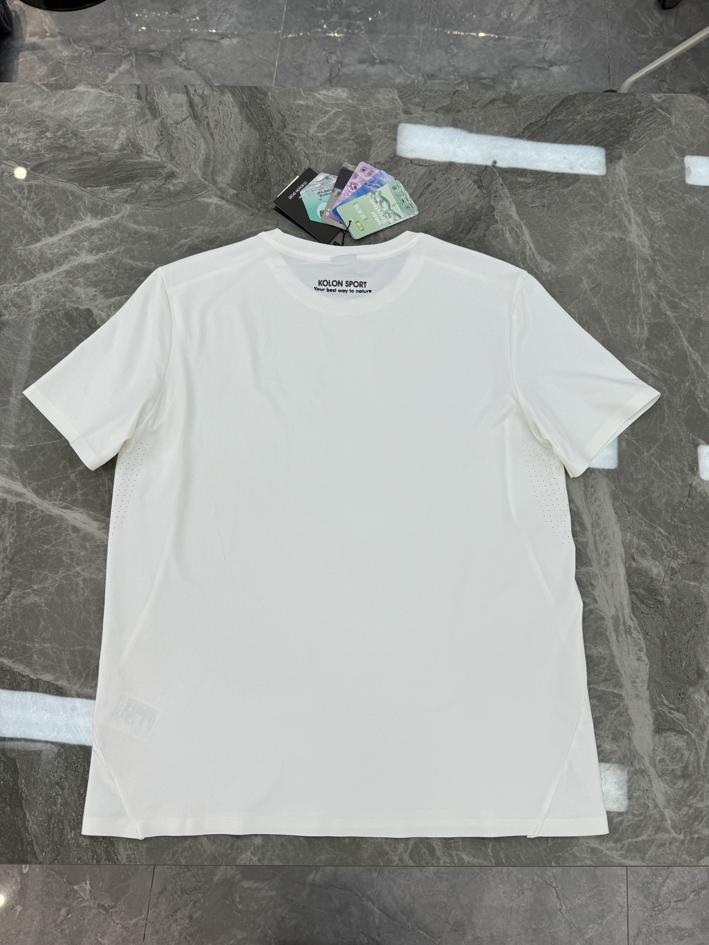 懂货的入手！ Kolon SPort 可隆户外新款T恤.原单货推荐❤️可成套搭配.常规版型户外T恤.立体