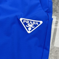 Prada普拉达新款夏季短裤.Prada 经典的三角形硅胶质地徽标,是品牌最具辨识度的元素之一,不同颜色的短裤搭配了不同 Prada普拉达新款夏季短裤.Prada 经典的三角形硅胶质地徽标,是品牌最具辨识度的元素之一,不同颜色的短裤搭配了不同