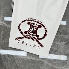 CELINE塞林*26s春夏新款圆五分短裤🩳 CELINE凯旋门绳环系列-经典字母搭配品牌图形造型辨识度 CELINE塞林*26s春夏新款圆五分短裤🩳 CELINE凯旋门绳环系列-经典字母搭配品牌图形造型辨识度