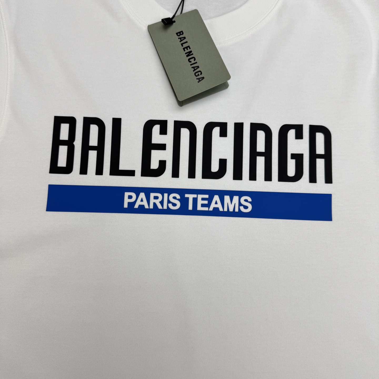 Balenciaga巴黎世家Paris Teams系列无袖背心，黑白两色可选，超舒适凉爽冰棉材质，穿着舒