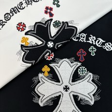 Chrome Hearts克罗心 2026ss新品高品质情侣短袖T恤,高克重260g纯棉T恤,前后精美刺绣🪡工艺品级别, Chrome Hearts克罗心 2026ss新品高品质情侣短袖T恤,高克重260g纯棉T恤,前后精美刺绣🪡工艺品级别,