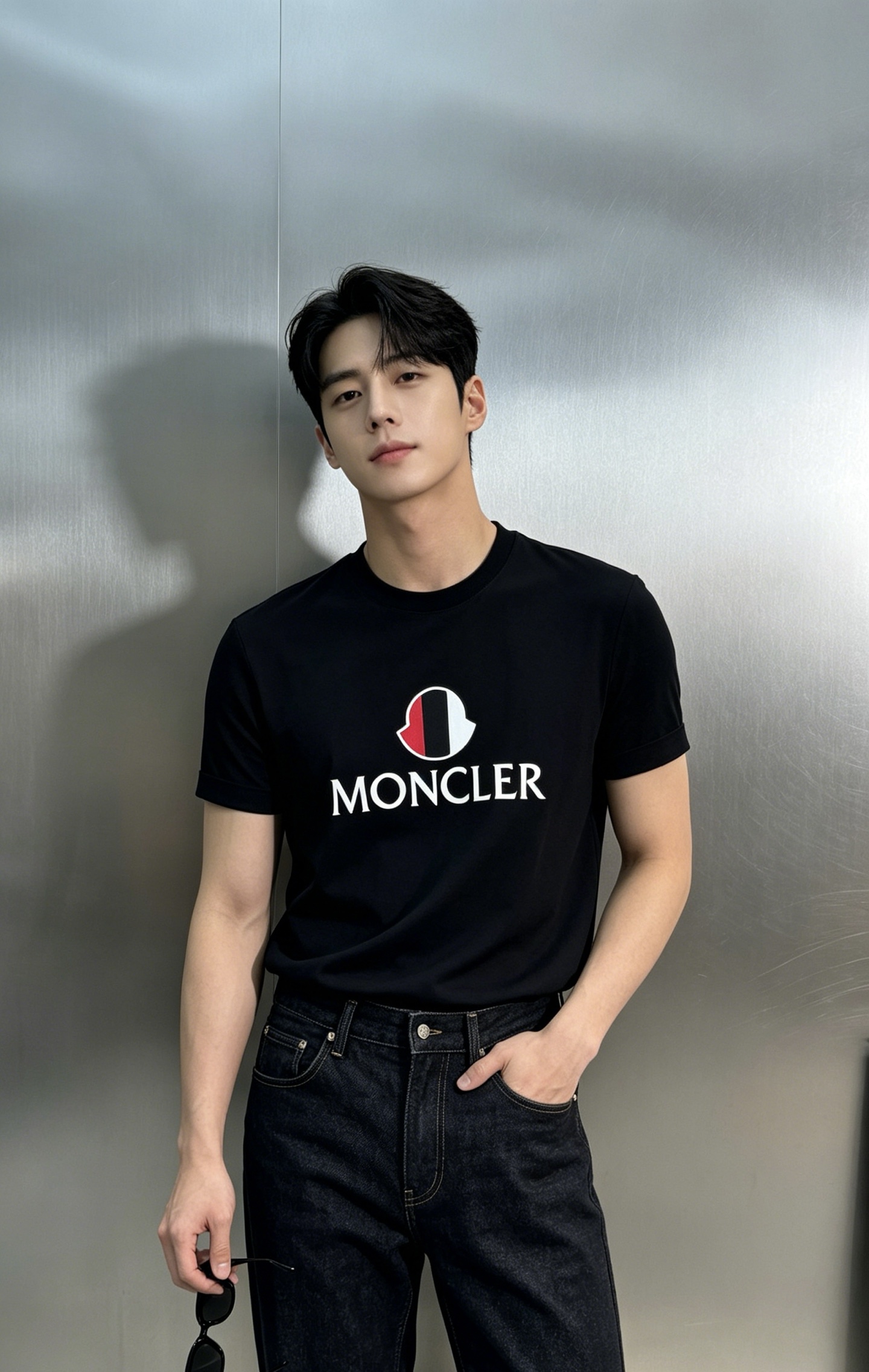 NO:910166,Moncler 26s new T-shirt. Selected 200g mercerized cotton fabric. Soft and breathable, super comfortable to wear! Brand letters on the front + red, white and black colors  Logo small hat shape. Simple and recognizable. High-quality material is not easy to deform after high-temperature washing. It can be easily used in daily casual or street style. It is a must-have item for summer! Color white. Black. Size M-4XL slim fit (/145 catties recommended XL), Moncler, tees, t-shirt, hats,19860909Moncler蒙口26s新款T恤.优选200g丝光棉面料.柔软透气,穿着超舒适!正面品牌字母+红白黑三色 Logo小帽子造型.简约又有辨识度.高品质材质高温水洗不易变形,日常休闲或街头风都能轻松驾驭,是夏季百搭必备单品!颜色白色.黑色.码数M-4XL修身版型（/145斤建议XL）,,Moncler,tees，t-shirt,hats,,Men's clothing