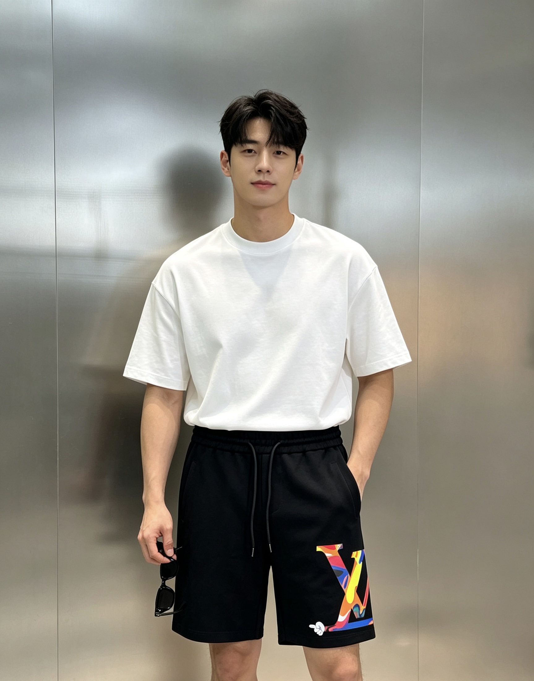 NO:930116,Donkey Brand*Louis Vuitton's new couple's style shorts. Official website synchronized!  The high-density nylon cotton is full, soft and skin-friendly, with no concerns about body shape. The comfort of this design is unparalleled ~ seamless craftsmanship on both sides. The classic LV flower pattern has a three-dimensional and beautiful shape. It is a perfect combination of wear and style. It has a loose fit. It is very comfortable to wear alone with a jacket in all seasons. A handsome style that can be worn every day!  !  !  Color Black. White. Dark Blue. Blue Size M-3XL/29-36 Fitted version (S and 4XL can be customized)/145 catties Recommended L,, louis vuitton, louis vuitton, louis vuitton, shorts, jackets & coats,19860909驴牌*路易威登新款情侣款五分短裤.官网同步！高密度锦棉质饱满柔软亲肤,无身材顾虑 此种设计的舒适感是无与伦比的～两侧无缝工艺.经典lv花型烫画造型立体好看.穿搭完美结合的打CALL.宽松版型.四季单穿搭配外套非常舒适的一件.每天都能穿的帅炸款式！！！颜色黑色.白色.深蓝.蓝码数M-3XL/29-36合身版型（S和4XL可订做）/145斤建议L,,louis vuitton,louis vuitton,louis vuitton,shorts,jackets & coats,,Men's clothing
