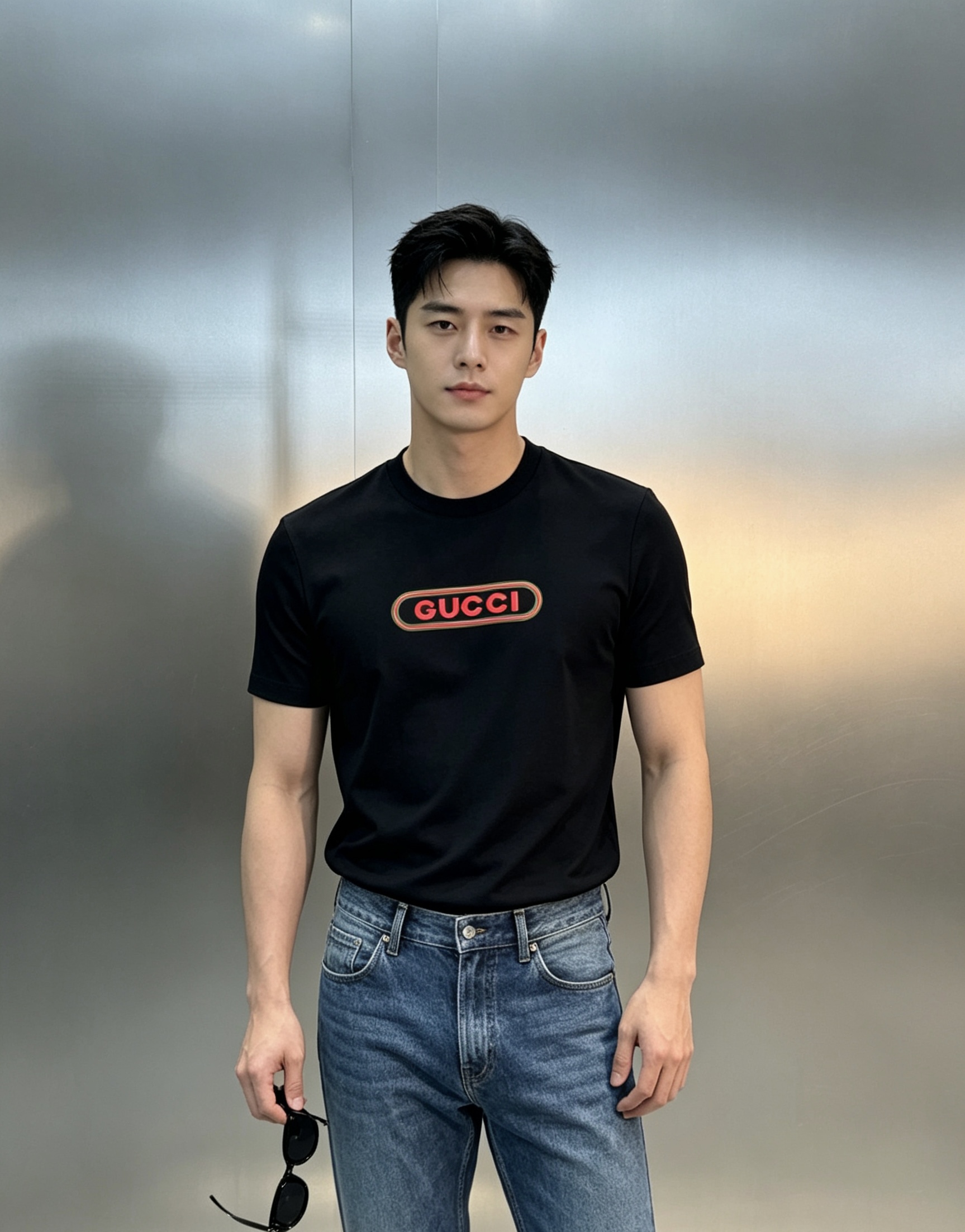 NO:928078,Gucci Gucci spring and summer new round-neck T-shirt. Letters are 3D pyrographed. Classic brand matching in red and green colors. Customized fabric of 190g mercerized cotton is carefully cultivated, pure German machine 16-needle strict craftsmanship, each piece has to go through nine complex processes to produce ready-made clothes. The cabinets have consistent standards, and the details are even more shocking.  Good stuff, authentic presentation, the real thing is comfortable and perfect. Color black and white. Size M-4XL slim fit (/145 catties recommended XL), gucci, tees, t-shirt,19860909Gucci古奇春夏新款圆领T恤.字母3D立体烫画.红绿色彩经典品牌搭配.定制面料190g丝光棉精耕细作,纯正德国机16针严苛工艺,每一件都经过九道工序复杂处理才出好成衣,柜面一致的标准,细节更是令人震撼 好东西,原汁原味呈现,实物就是舒适完美..颜色黑色.白色.码数M-4XL修身版型（/145斤建议XL）,,gucci,tees，t-shirt,,Men's clothing