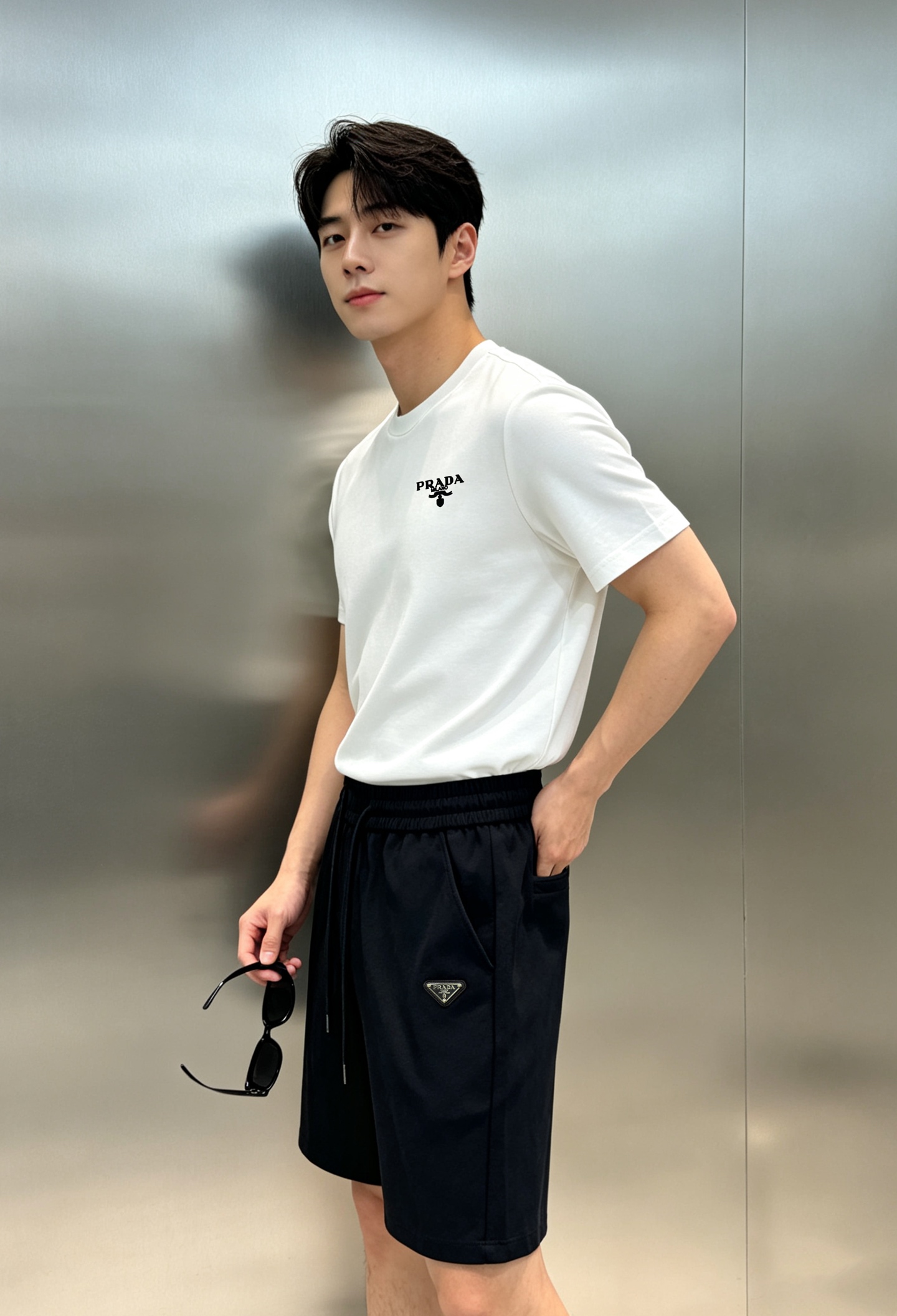 프라다 남성 반팔 143253 Prada T Shirt 상세 이미지 2