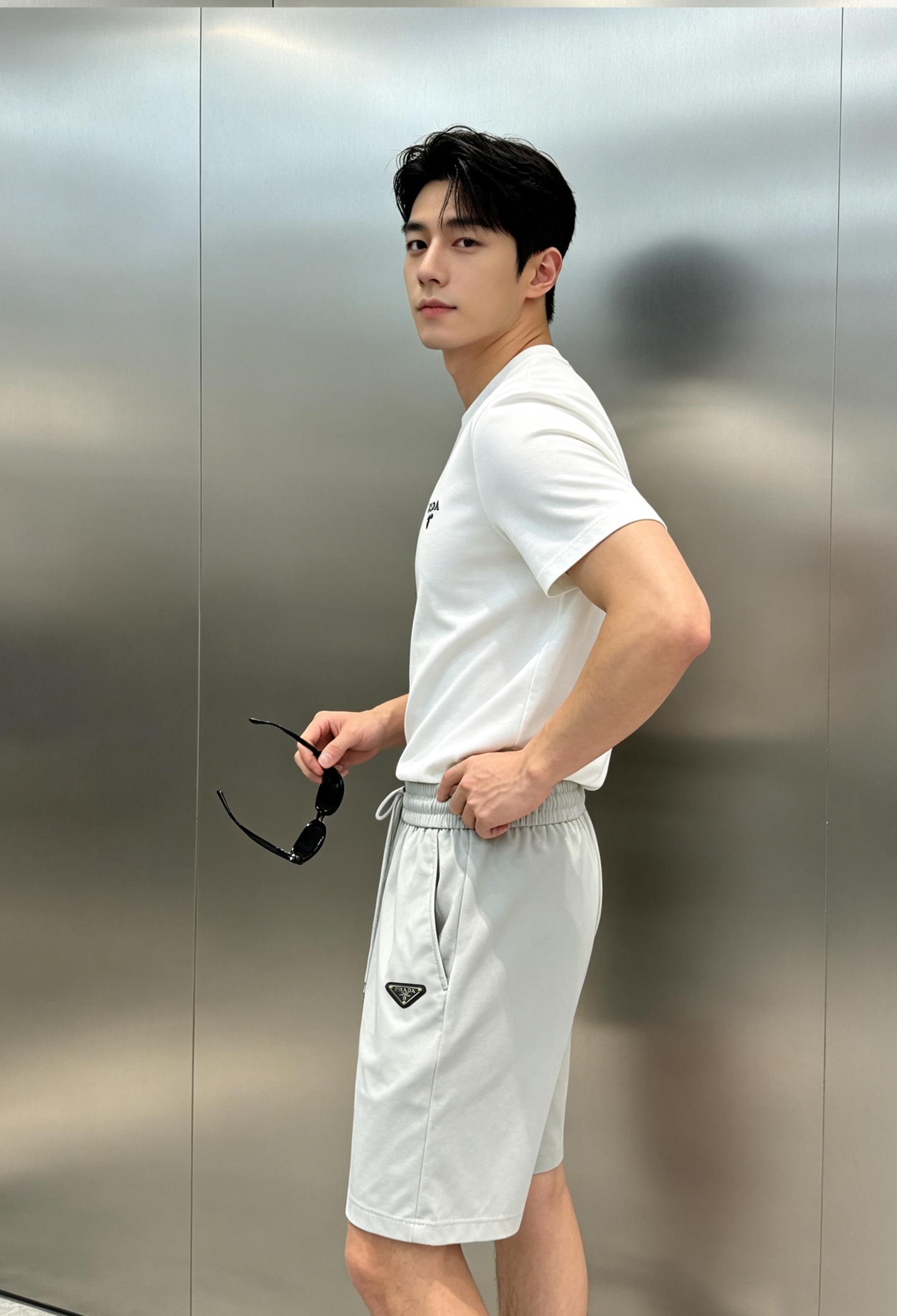 프라다 남성 반팔 143252 Prada T Shirt 상세 이미지 2