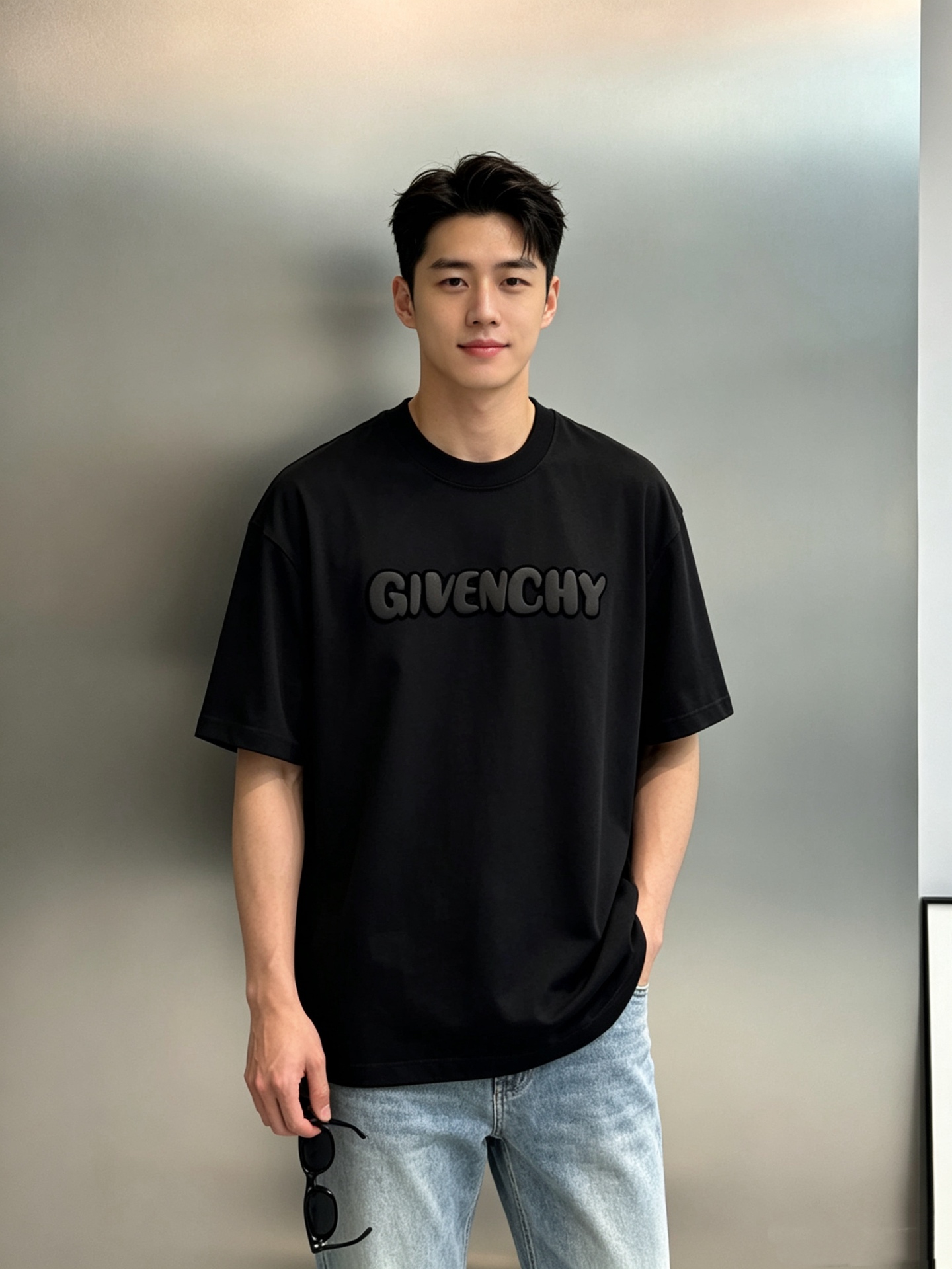 Givenchy Black Logo T-Shirt