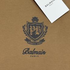 Balmain 巴尔曼新款莫代尔圆领T恤-法式轻奢男士基础短袖上新✨甄选高支凉感莫代尔面料,触感软糯丝滑,垂坠感出色,透 Balmain 巴尔曼新款莫代尔圆领T恤-法式轻奢男士基础短袖上新✨甄选高支凉感莫代尔面料,触感软糯丝滑,垂坠感出色,透