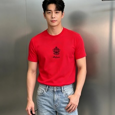 Balmain 巴尔曼新款莫代尔圆领T恤-法式轻奢男士基础短袖上新✨甄选高支凉感莫代尔面料,触感软糯丝滑,垂坠感出色,透 Balmain 巴尔曼新款莫代尔圆领T恤-法式轻奢男士基础短袖上新✨甄选高支凉感莫代尔面料,触感软糯丝滑,垂坠感出色,透
