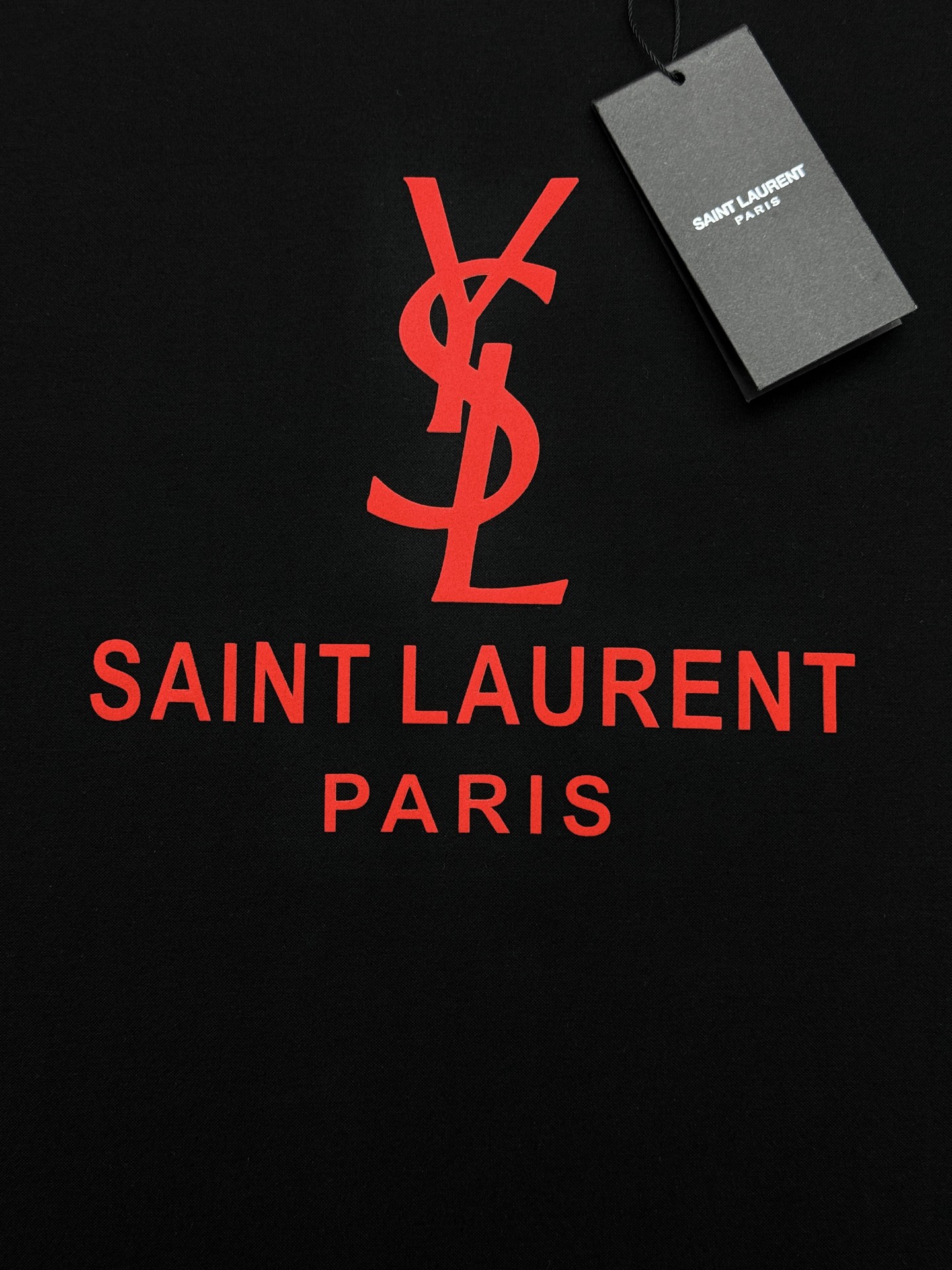 SAINT LAURENT 圣罗兰经典标识丝光棉T恤-轻奢男士刚需基础款，简约不单调，高级感与生俱来✨甄选高支丝光棉面料