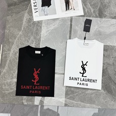SAINT LAURENT 圣罗兰经典标识丝光棉T恤-轻奢男士刚需基础款,简约不单调,高级感与生俱来✨甄选高支丝光棉面料 SAINT LAURENT 圣罗兰经典标识丝光棉T恤-轻奢男士刚需基础款,简约不单调,高级感与生俱来✨甄选高支丝光棉面料