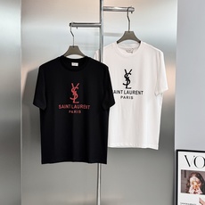 SAINT LAURENT 圣罗兰经典标识丝光棉T恤-轻奢男士刚需基础款,简约不单调,高级感与生俱来✨甄选高支丝光棉面料 SAINT LAURENT 圣罗兰经典标识丝光棉T恤-轻奢男士刚需基础款,简约不单调,高级感与生俱来✨甄选高支丝光棉面料