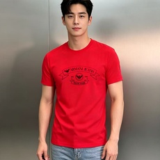 Armani Jeans阿玛尼新款莫代尔圆领T恤。意式轻奢男士日常刚需短袖,正反面设计高级耐看!甄选高支莫代尔混纺面料, Armani Jeans阿玛尼新款莫代尔圆领T恤。意式轻奢男士日常刚需短袖,正反面设计高级耐看!甄选高支莫代尔混纺面料,
