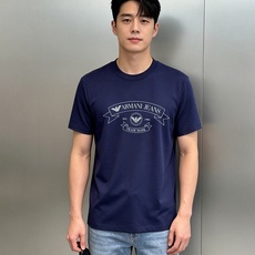 Armani Jeans阿玛尼新款莫代尔圆领T恤。意式轻奢男士日常刚需短袖,正反面设计高级耐看!甄选高支莫代尔混纺面料, Armani Jeans阿玛尼新款莫代尔圆领T恤。意式轻奢男士日常刚需短袖,正反面设计高级耐看!甄选高支莫代尔混纺面料,