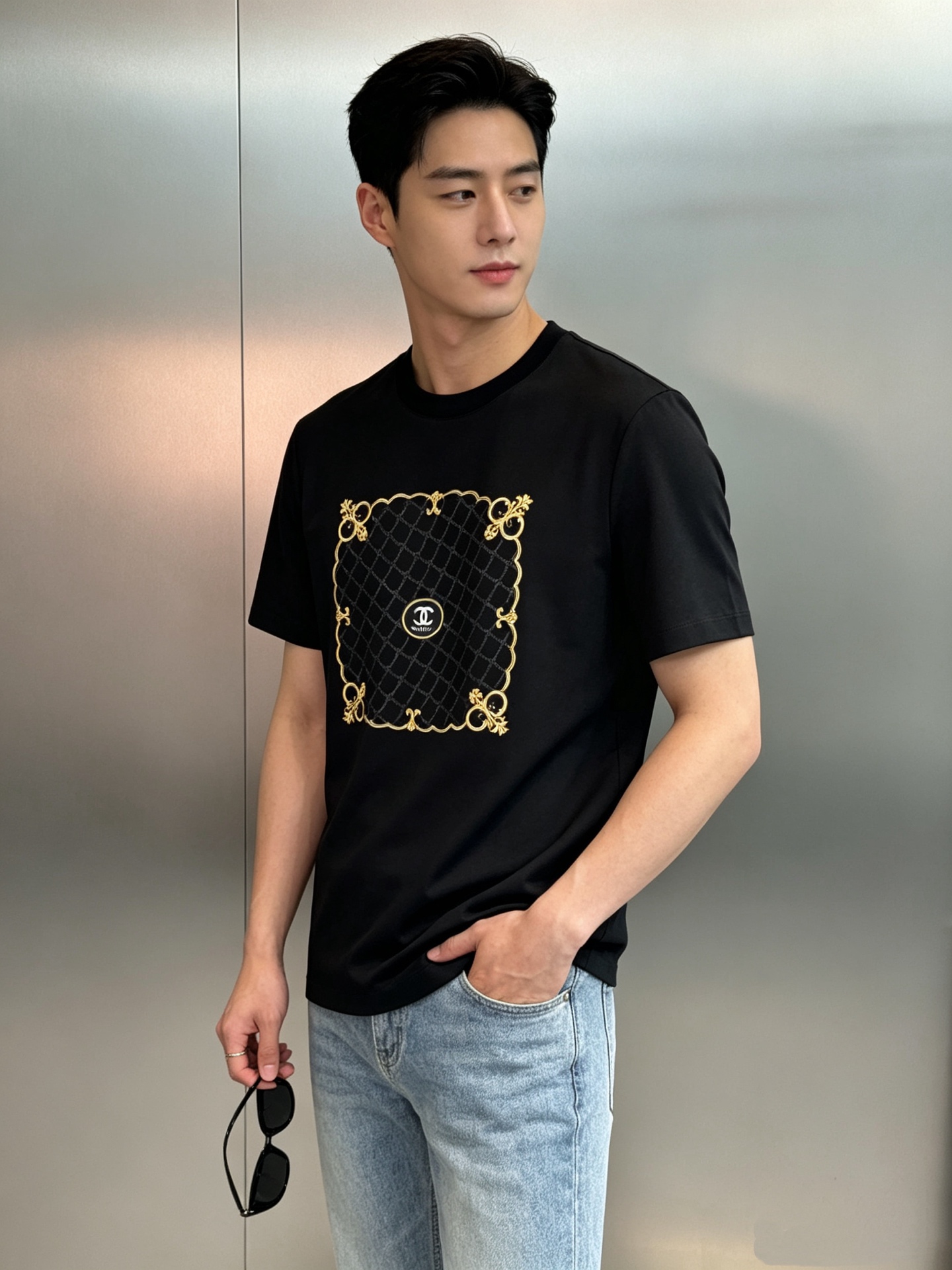샤넬 남성 반팔 143266 Chanel T Shirt 상세 이미지 2