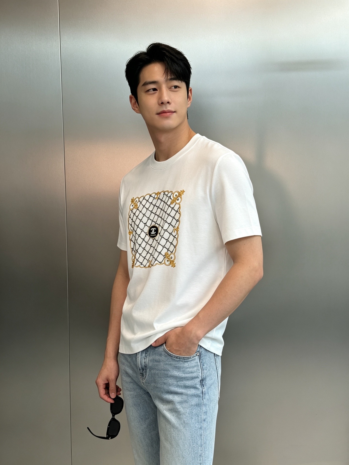 샤넬 남성 반팔 143265 Chanel T Shirt 상세 이미지 2