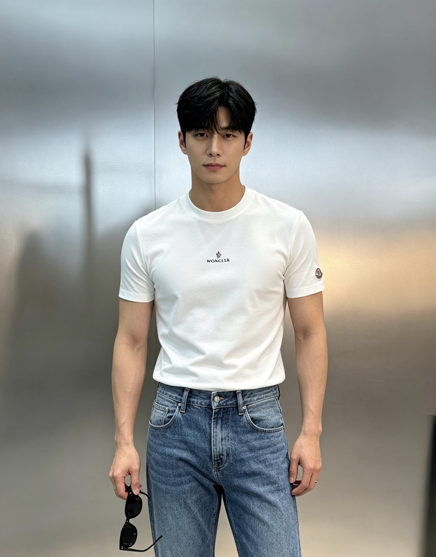 MONCLER蒙口26s夏季新款圆领短袖.品牌图形LOGO辨识度鲜明超级走心！！！袖子搭配经典小帽子标识.选用客供190