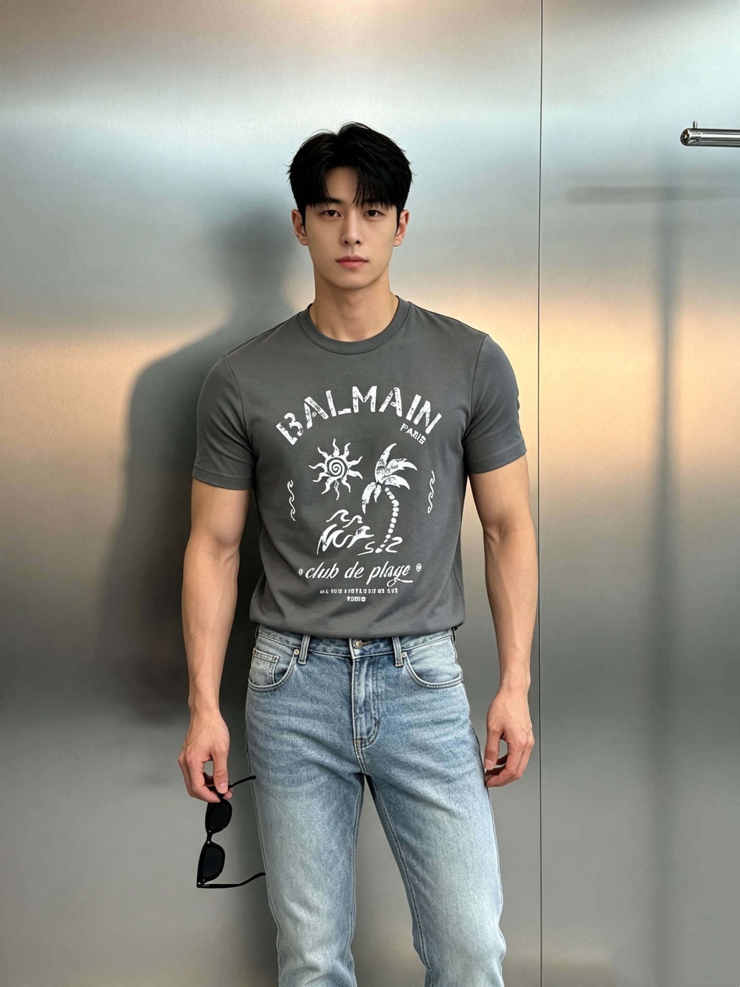 Balmain巴尔曼海岸度假丝光棉短袖T恤,将品牌的法式优雅与度假氛围完美融合。精选高支丝光棉,经过多道工艺处理,触感丝 Balmain巴尔曼海岸度假丝光棉短袖T恤,将品牌的法式优雅与度假氛围完美融合。精选高支丝光棉,经过多道工艺处理,触感丝
