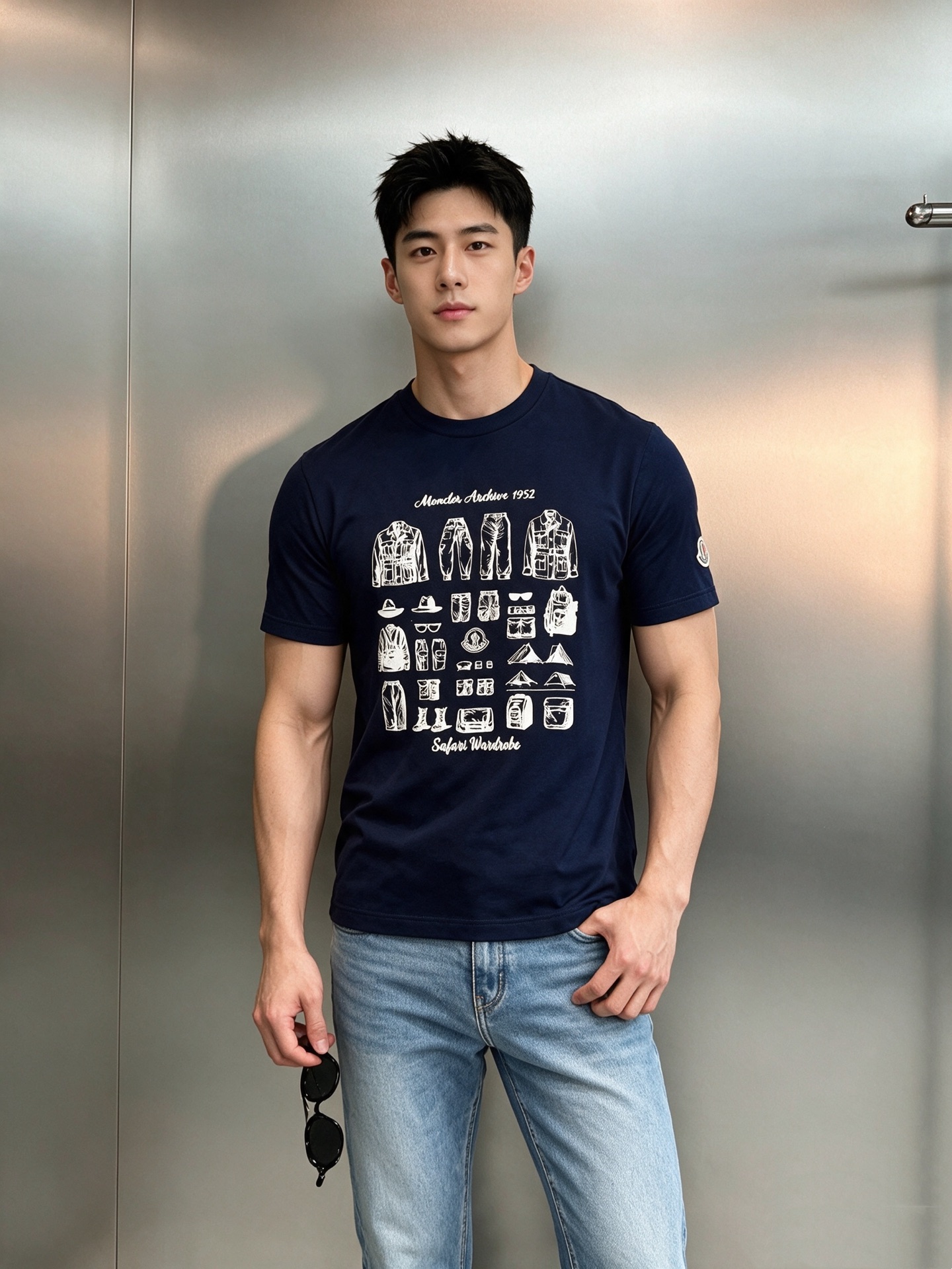 Moncler 蒙口1952复古探险丝光棉短袖T恤,将品牌的户外基因与复古美学融为一体。精选高支丝光棉,经过多道工艺处理 Moncler 蒙口1952复古探险丝光棉短袖T恤,将品牌的户外基因与复古美学融为一体。精选高支丝光棉,经过多道工艺处理