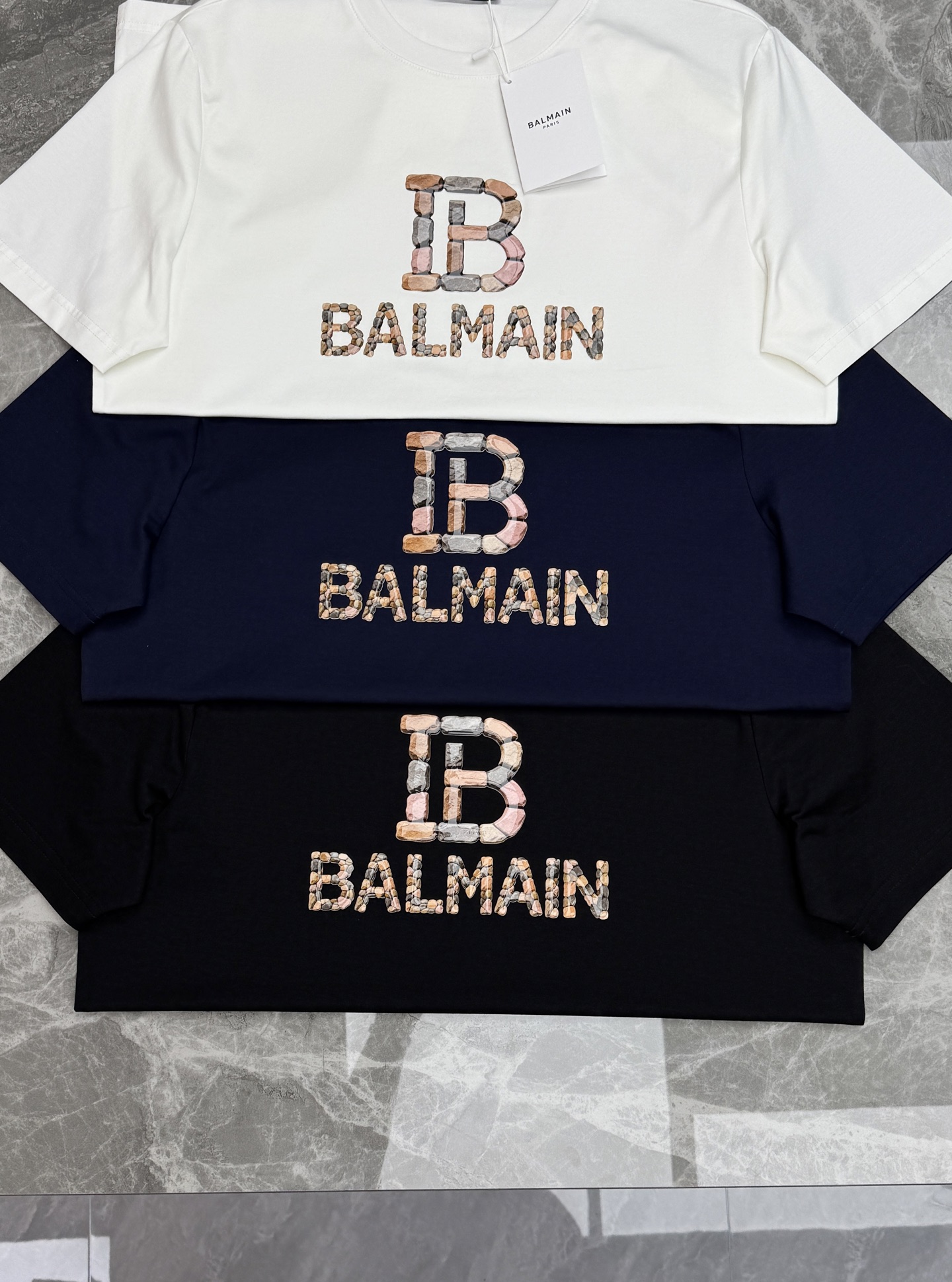 BALMAINI*巴尔曼26s夏季新款T恤.客供优质190g丝光棉布制成，机织技术.相比于普通面料更加富有质感.....