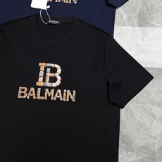 BALMAINI*巴尔曼26s夏季新款T恤.客供优质190g丝光棉布制成,机织技术.相比于普通面料更加富有质感..... BALMAINI*巴尔曼26s夏季新款T恤.客供优质190g丝光棉布制成,机织技术.相比于普通面料更加富有质感.....
