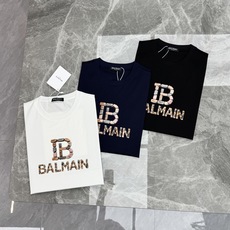 BALMAINI*巴尔曼26s夏季新款T恤.客供优质190g丝光棉布制成,机织技术.相比于普通面料更加富有质感..... BALMAINI*巴尔曼26s夏季新款T恤.客供优质190g丝光棉布制成,机织技术.相比于普通面料更加富有质感.....