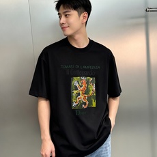Dior艺术豹王T恤|男士高级感短袖天花板-谁能拒绝一件自带复古油画质感的迪奥短袖! 今年超火的《豹王》联名系列,手绘皇 Dior艺术豹王T恤|男士高级感短袖天花板-谁能拒绝一件自带复古油画质感的迪奥短袖! 今年超火的《豹王》联名系列,手绘皇