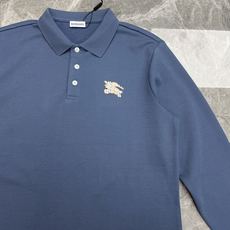 Burberry巴宝莉商务休闲男生秋季轻奢Polo|质感直接拉满!秋天男士衣橱少不了一件高品质长袖Polo。重磅双丝光珠 Burberry巴宝莉商务休闲男生秋季轻奢Polo|质感直接拉满!秋天男士衣橱少不了一件高品质长袖Polo。重磅双丝光珠