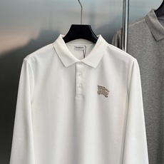 Burberry巴宝莉商务休闲男生秋季轻奢Polo|质感直接拉满!秋天男士衣橱少不了一件高品质长袖Polo。重磅双丝光珠 Burberry巴宝莉商务休闲男生秋季轻奢Polo|质感直接拉满!秋天男士衣橱少不了一件高品质长袖Polo。重磅双丝光珠