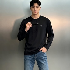 Arc'teryx|男生早秋万能打底|始祖鸟户外长袖太好穿!兼顾户外属性与日常颜值的一件长袖!户外机能T恤.细腻透气棉感 Arc'teryx|男生早秋万能打底|始祖鸟户外长袖太好穿!兼顾户外属性与日常颜值的一件长袖!户外机能T恤.细腻透气棉感