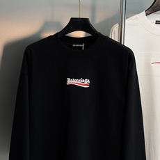 Balenciaga巴黎世家秋季长袖上新|潮人衣橱的氛围感刚需.男女同款❤️宽松微扩剪裁弱化身材拘束,甄选重磅亲肤面料, Balenciaga巴黎世家秋季长袖上新|潮人衣橱的氛围感刚需.男女同款❤️宽松微扩剪裁弱化身材拘束,甄选重磅亲肤面料,