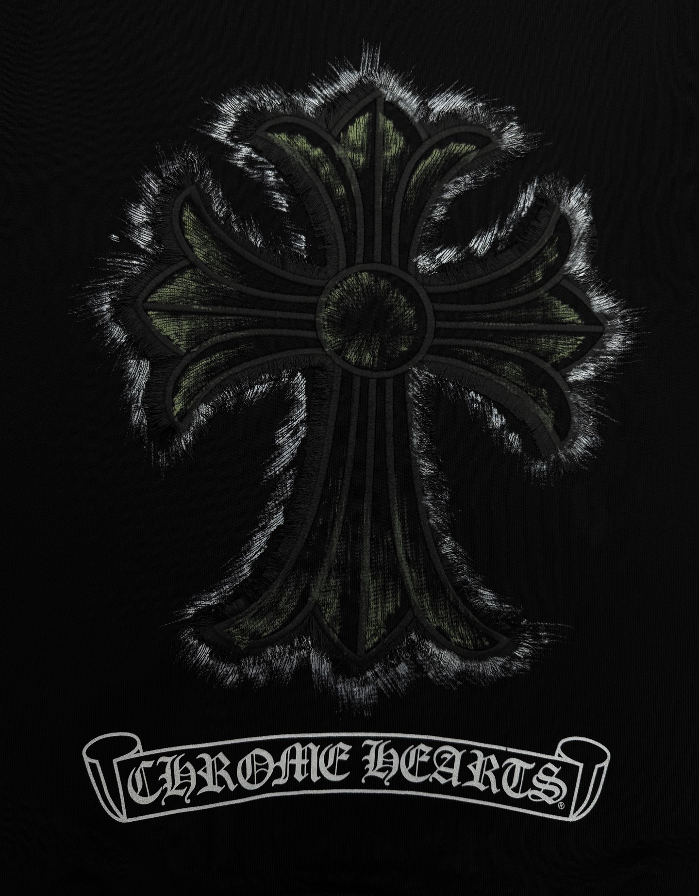 Chrome Hearts克罗心秋季新品圆领卫衣｜潮奢复古格调❤️男女同款宽松落肩版型，不挑身材，随性松弛。重磅棉料厚实
