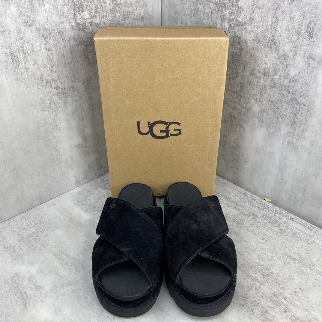 Unknown 新款上架 UGG 24ss 官网最新 推出的交叉拖鞋 多巴胺色系 活力感拉满 少女 一眼沦陷