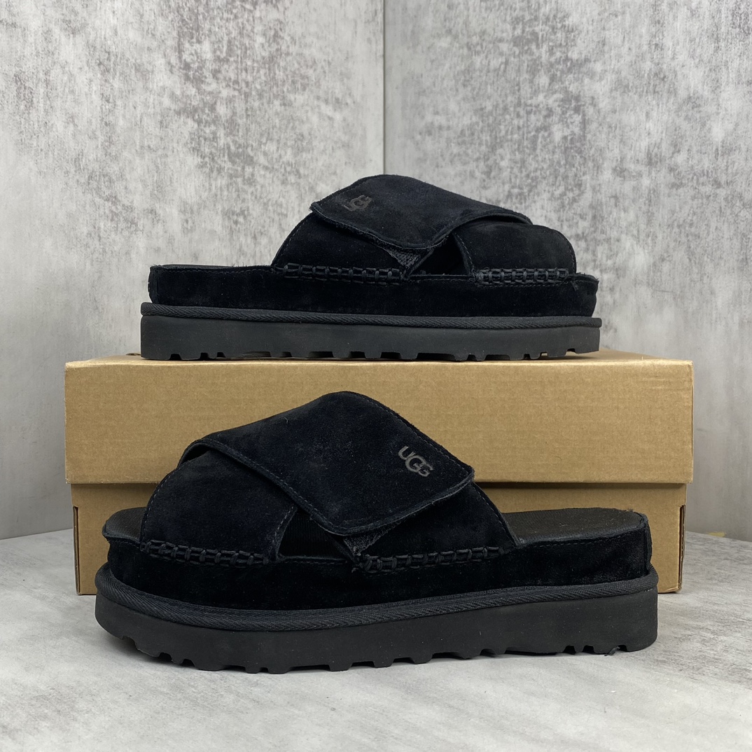 Unknown 新款上架 UGG 24ss 官网最新 推出的交叉拖鞋 多巴胺色系 活力感拉满 少女 一眼沦陷