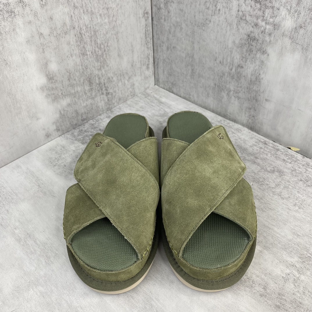 Unknown 新款上架 UGG 24ss 官网最新 推出的交叉拖鞋 多巴胺色系 活力感拉满 少女 一眼沦陷