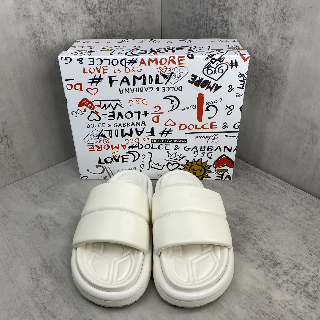 Dolce & Gabbana 新款上架 D&G 杜嘉班纳 24 ss最新交叉夏季男士拖鞋 欧洲 vip抢先购入原鞋开发 重金开发模具 完美还原zp 尺码：38-45