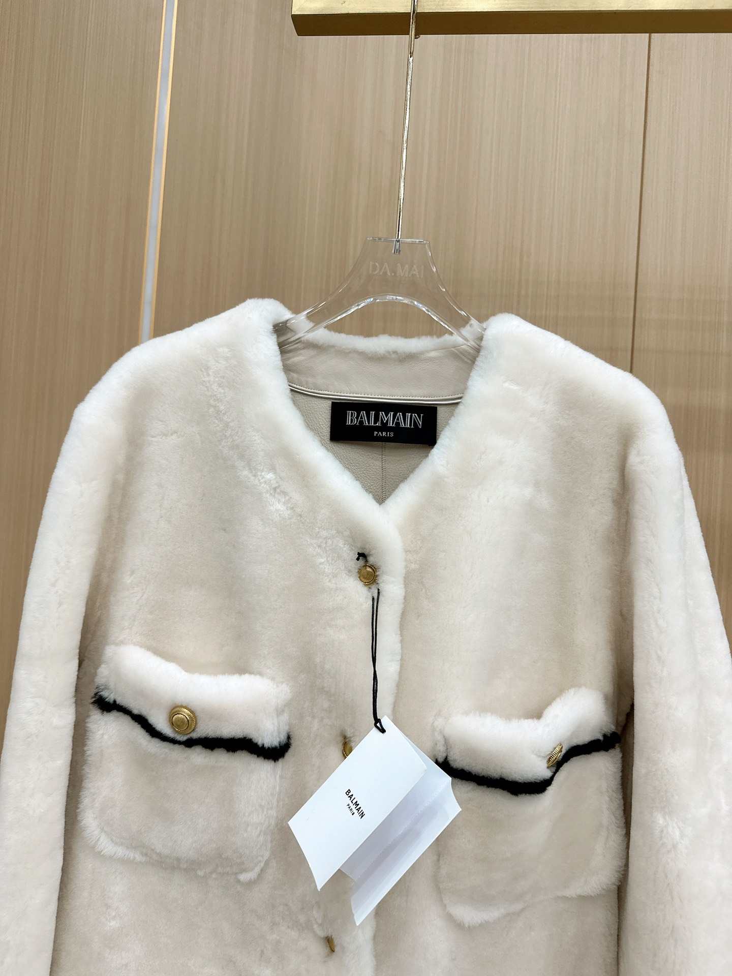 P2760 Single-rate female suit packaged Balmain/Balman 24, latest Import flat furs. 2 taels Size: sml - 图片 4