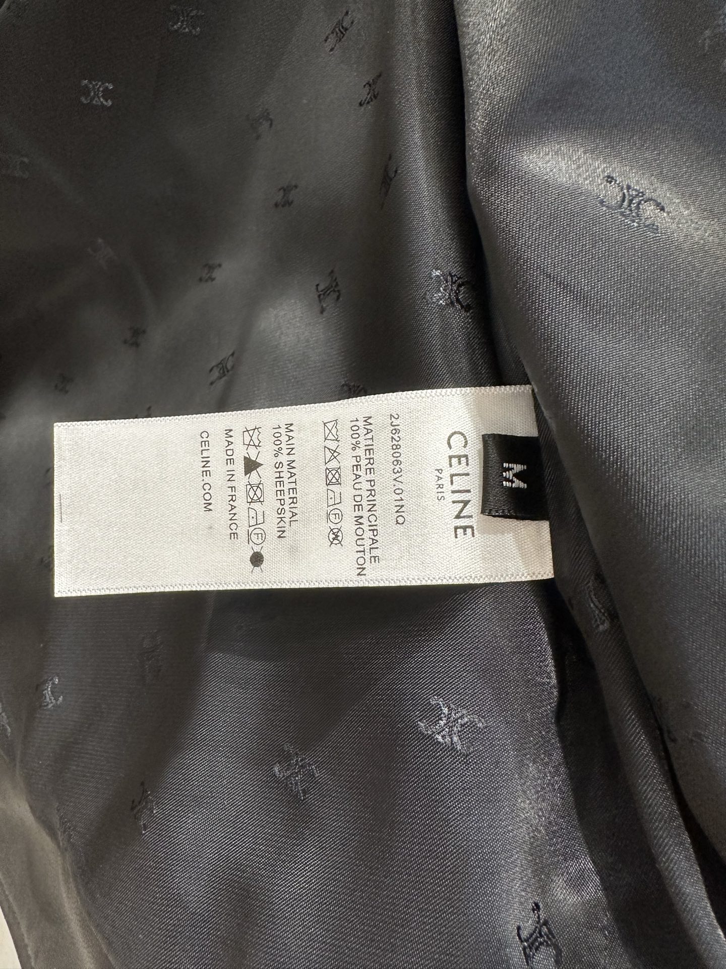 Celine Inspired Lambskin Leather Jacket - Retro Modern Style 9 i1744543202042 399 0 7