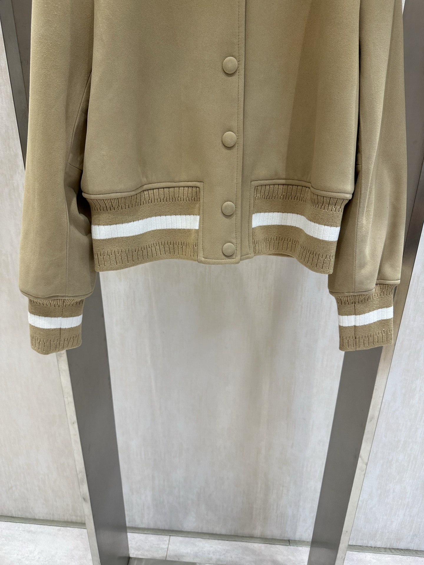 Givenchy Paris Reversible Print Lambskin Baseball Jacket - Chic & Trendy 6 i1746629725478 9568 0 4