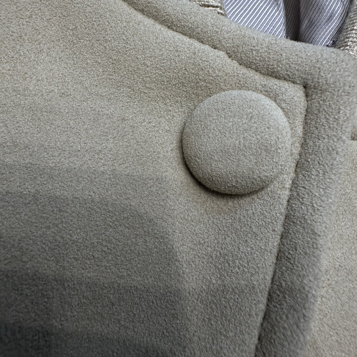 Givenchy Single-Handed Woman’s Dust-Proof Sheep-Skin Suit with Advanced Techniques - 图片 7