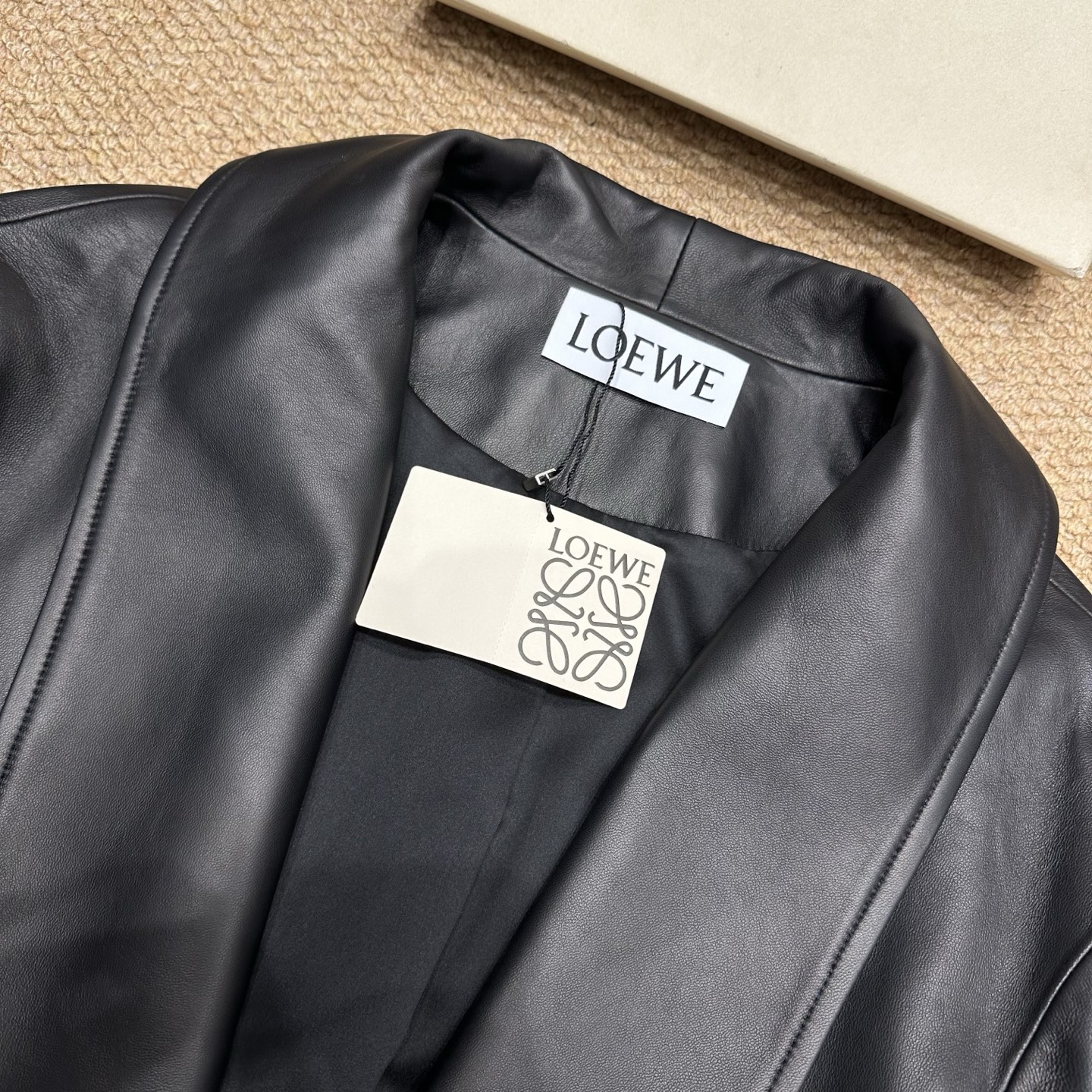 Loe25 Retro Lambskin Leather Jacket - Yang Mi Inspired Biker Chic 8 i1752371330697 7113 0 6