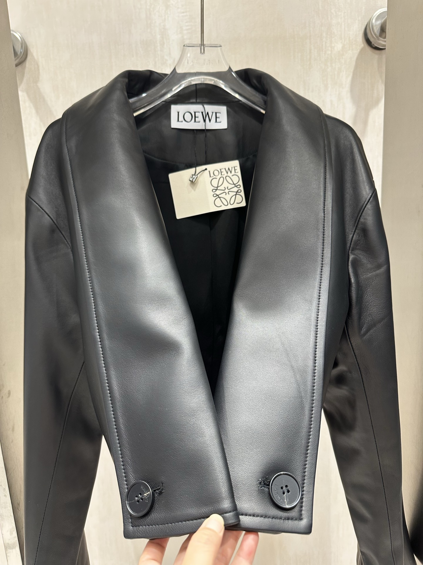 Loe25 Retro Lambskin Leather Jacket - Yang Mi Inspired Biker Chic 6 i1752371330997 7689 0 4