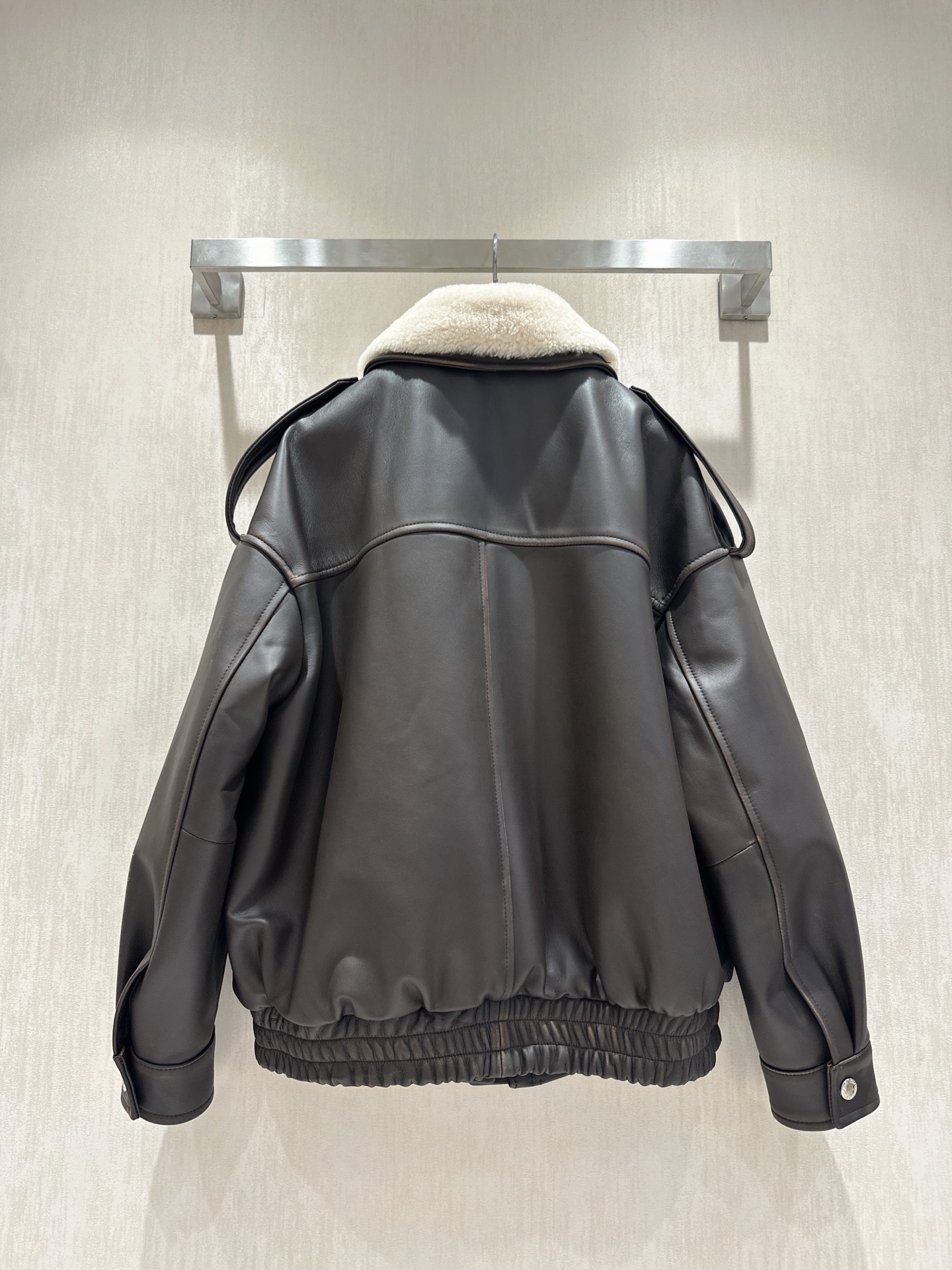 Mium* Retro Quilted Jacket with Detachable Merino Wool Collar 4 i1757921418212 1005 0 2