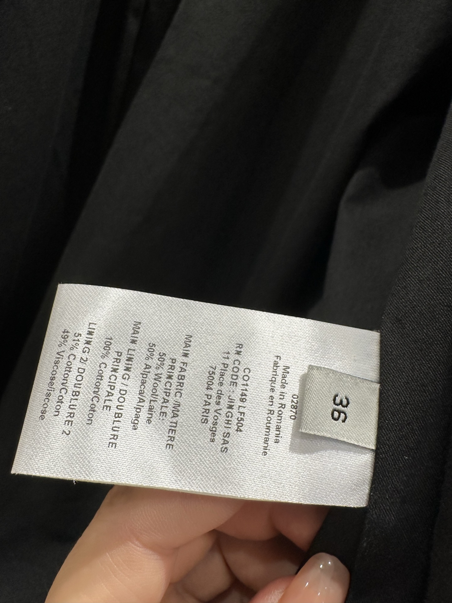 Lemaire Grey-Green Wool Blend Belted Coat - Stylish & Comfortable 10 i1758288142820 57 0 8