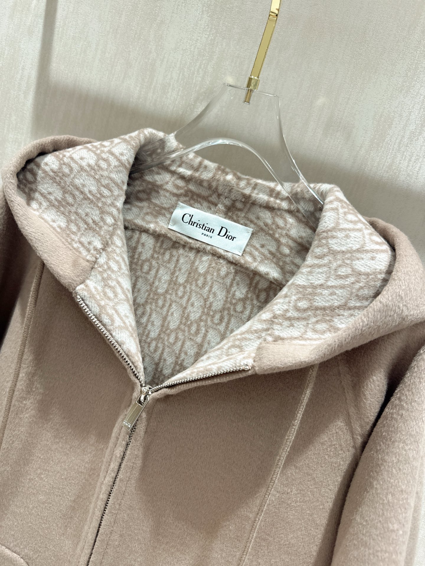 Dior Oblique Wool Coat - Double-Faced Short-Length Luxury 6 i1758359327378 2474 0 4