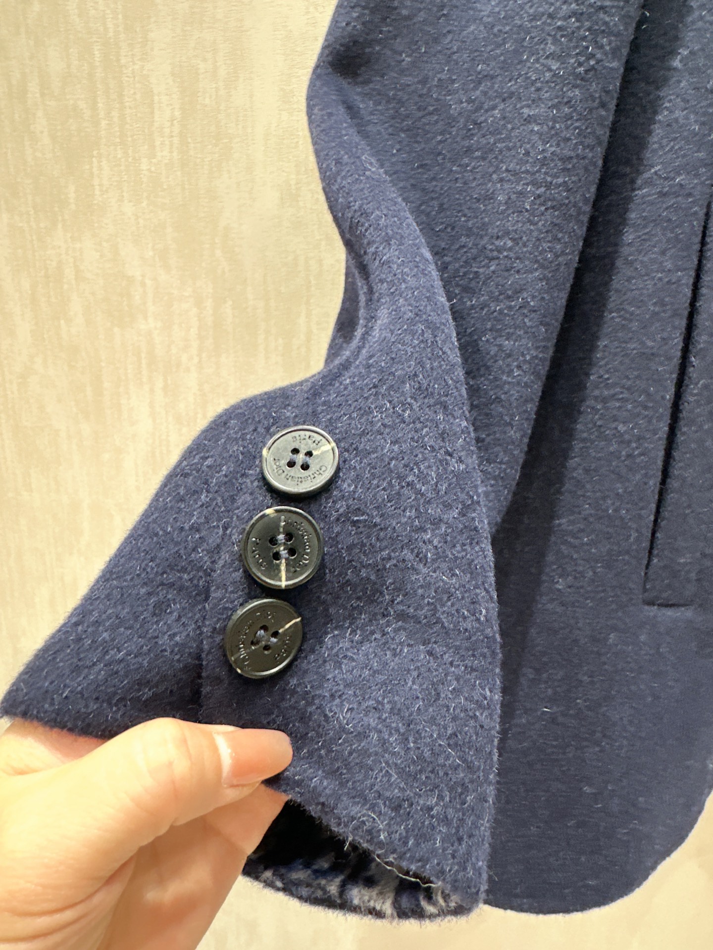 Dior-Inspired Wool Coat: Double-Sided Logo Design, High-End Quality 8 i1758360206577 9534 0 6