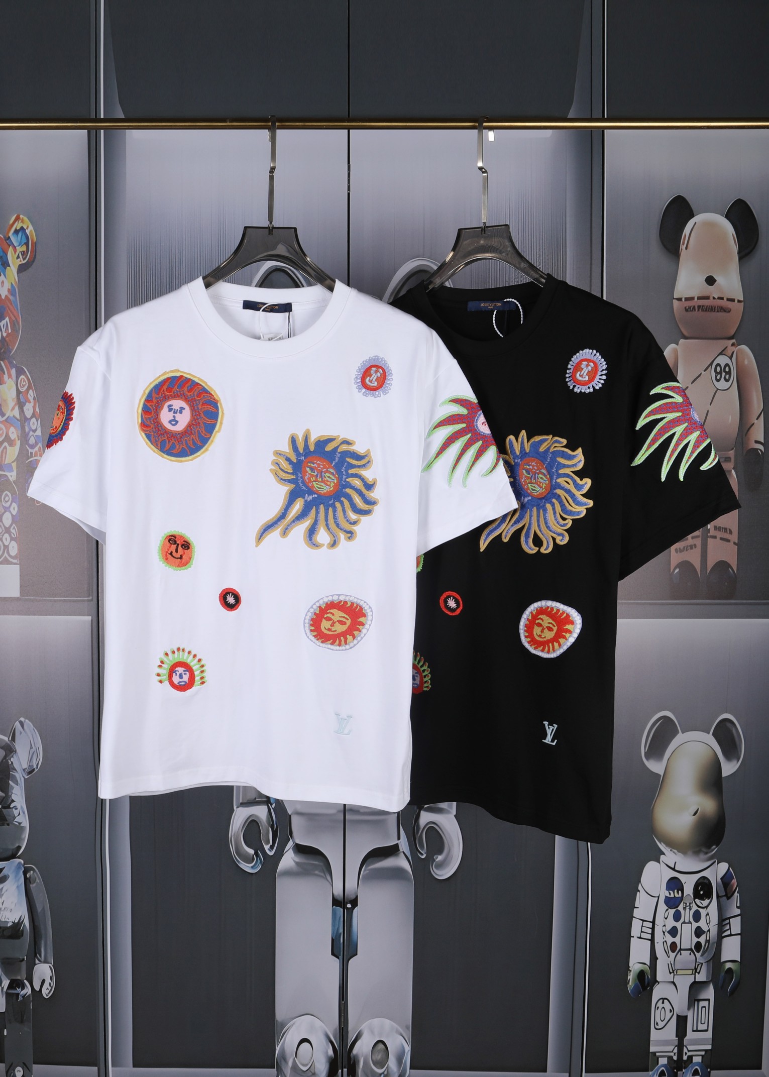 「Dw」 LV路易春夏新款满身绣花短袖 ，高品质🔥重磅双纱2...