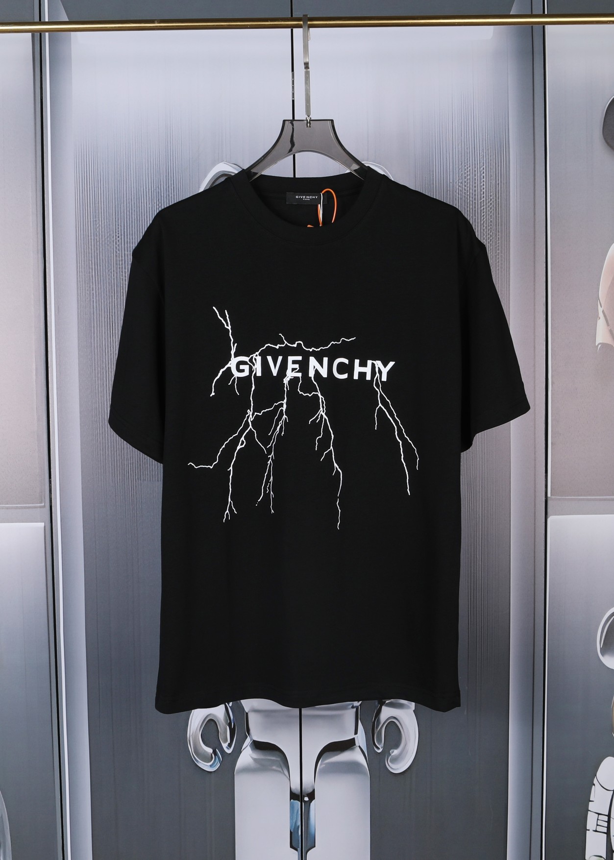 Givenchy Lightning Gradient Print Short Sleeve T-Shirt - Unisex Style 3 a1706470565052 8664